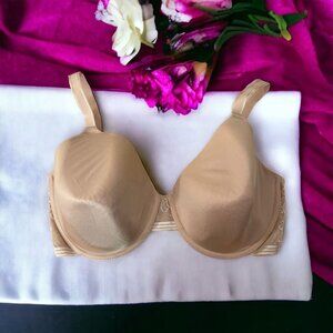 Wacoal Net Effect Underwire Bra 853340, Seamless, Floral Mesh 38DDD